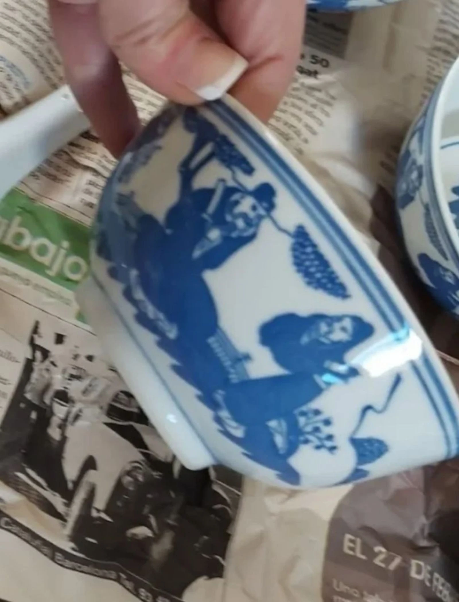 Jingdezhen Conjunto 6 Tigelas e Colheres – photo 5